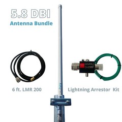 5.8 DBI Helium Hotspot Miner Antenna Bundle US915 (Antenna, Cable, Grounding)