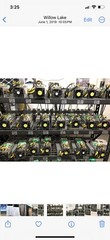 Bitmain Antminer S9 13.5 TH/s with 220-240v PSU — Working ASIC Bitcoin Miner
