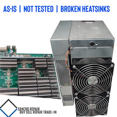 ANTMINER T17+ | AS-IS | NON TESTED | SHIPS FROM TEXAS | COMPLETE MINER | REPAIR