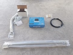 nebra hnt indoor hotspot miner with LoRa Omni Antenna Kit and wall fixings