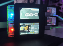 UPGRADED Dual RGB Cooled Nerd Miner 300+kh/s per Miner- — BTC, BCH, XEC, DGB