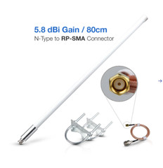 Rak LoRa FiberGlass 5.8 dBi 915Mhz HNT Antenna with magnetic base