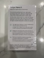 Ledger — Nano X Crypto Hardware Wallet — Bluetooth Enabled — NEW