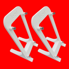 2 Pcs Bitaxe Stand — Minimalist Stand Bitcoin Miner Gamma Supra Ultra Open