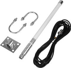 Waterproof 915Mhz Lora 5.8Dbi Fiberglass Antenna with 20Ft Low Loss KMR195