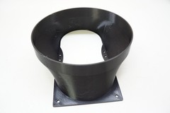 Air Duct Adapter 200mm Dual Fan Exhaust for Ant Miner Bitmain S17 S18 S19
