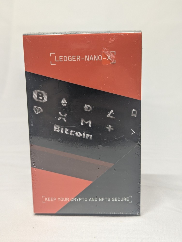 Ledger Nano X Crypto Hardware Wallet – Brand New Factory Sealed – Bluetooth
