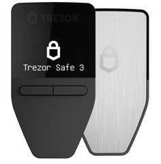 Trezor Safe 3 Crypto Hardware Wallet Cosmic Black Open Box
