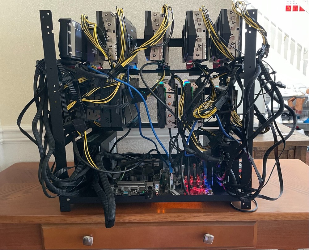 [622mh] 10x 3070 non lhr mining rig