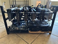 Complete 6 x NVIDIA RTX 3080 TI GPU Mining Rig