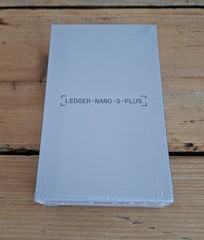 Ledger Nano S-Plus Crypto Hardware Wallet — New/Sealed