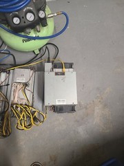 Bitmain Antminer T17 (working) — upgraded heatsinks — 5 cards included!!!