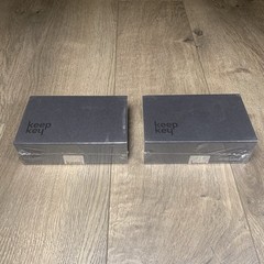 DUAL PACK Keep key The Simple Cryptocurrency Hardware Wallet Black 2 x Devices