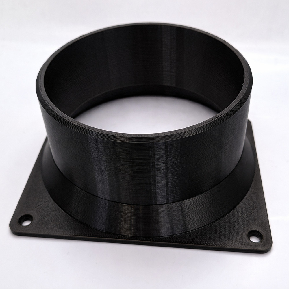 120mm to 100mm / 4″ inch Fan Duct Adaptor Shroud Vent — Antminer S9 D3 A3 L3+ Z9