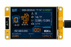 NerdMiner NMminer V2 1000+ KH/s Solo / Lottery Bitcoin Miner – BTC Screen UK