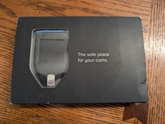 Trezor Model T — Cryptocurrency Hardware Wallet Open Box
