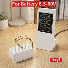 Lezyi wireless Battery BMS transmitter and monitor LiFePO4 battery monitor 60v