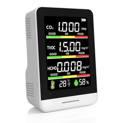 22 HOBBIES Indoor Air Quality Monitor White