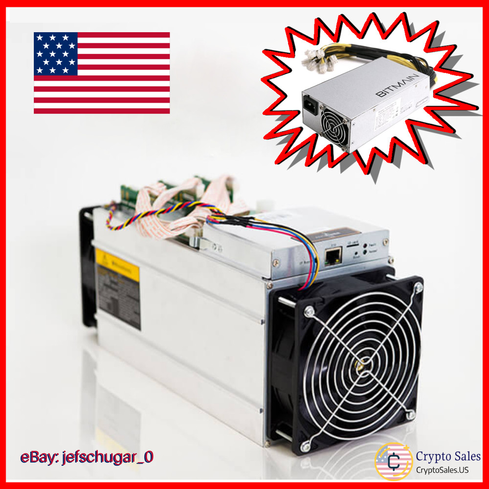 Bitmain Antminer L3+ Litecoin & Dogecoin miner + Power Supply (PSU) — 504mh/s