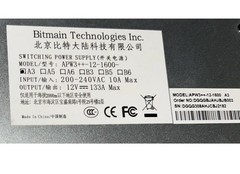 Bitmain Antminer L3++ Miner 580MH/s with NEW 1600W APW PSU — LTC/DOGE Miner