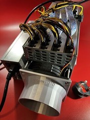 Used Scrypt Miner ANTMINER L3+ LTC 504M With PSU