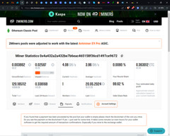 Bitmain E9 Pro 3.78 GH/S +/- 10%