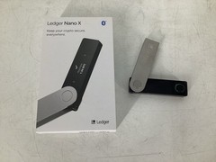 Ledger Nano X Crypto Hardware Wallet Bluetooth Black OPEN BOX