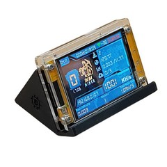 1000KH/S NerdMinerV2+Stand 2.8 Display Enhanced High Performance Bi2021