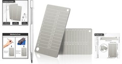 Secure Crypto Wallets with Metal Marking Pen for Seed and Passwords