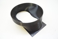 Air Duct Adapter 200mm Dual Fan Exhaust for Ant Miner Bitmain S17 S18 S19