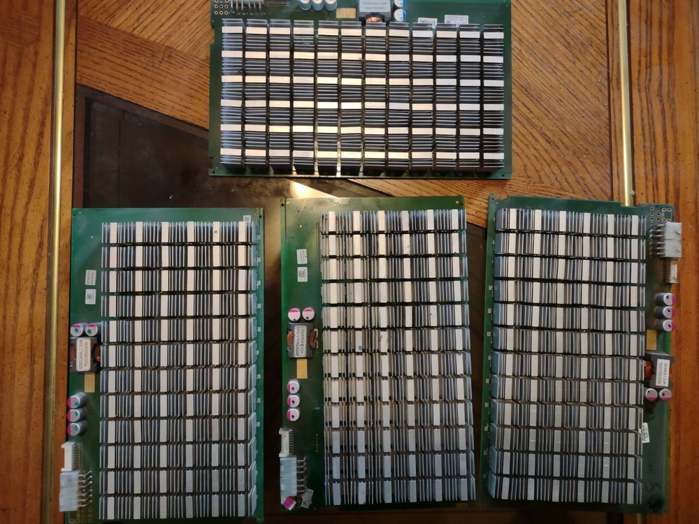 Lot Of 4 Antminer L3+ Hashboards