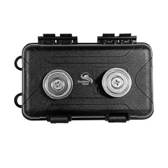 Magnetic Key Holder Under Car, Waterproof 7.6 x 4.2 x 2 inches, Black