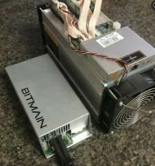 Bitmain Antminer S9 13.5T Bitcoin Miner Power Supply Included.