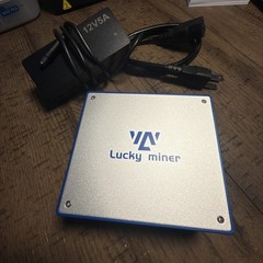 Lucky Minor Bitcoin Minor Model LV07 Crypto Currency BTC