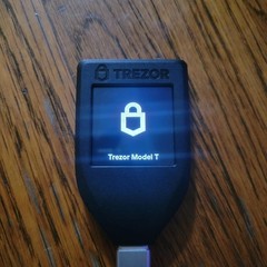 Trezor Model T Cryptocurrency Hardware Storage Wallet Touchscreen USB C