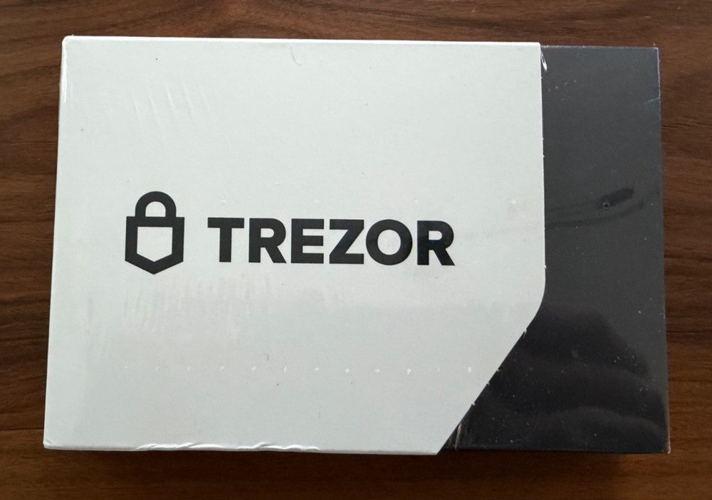 Trezor Model T — Cryptocurrency Hardware Wallet Factory SEALED **Brand New**