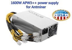 🔥 NON WORKING APW3++ 1600W PSU PARTS ONLY Antminer 110 — 220V input NY SELLER