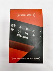NEW LEDGER NANO X Crypto Wallet Bluetooth Hardware Portable Bitcoin BTC ETH+