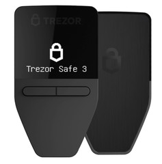 Trezor Safe 3 — Passphrase & Secure Element Protected Crypto Hardware Wallet