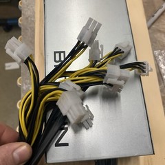 Bitmain APW3++-12-1600/ 120/220 — 1600Watts / 10 — 6 Pin PCIE Connectors
