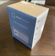 Awair Element Indoor Air Quality Monitor PlanetWatch Crypto Miner In Hand