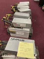 Antminer L3+ with Power Supply/ 504MH/S