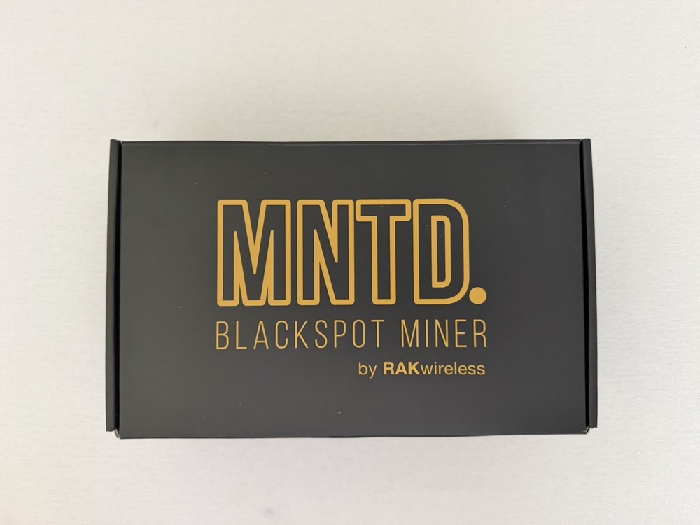 MNTD RAK Wireless Blackspot Helium Hotspot Miner RAK7248 with Upgrade Kit — NEW