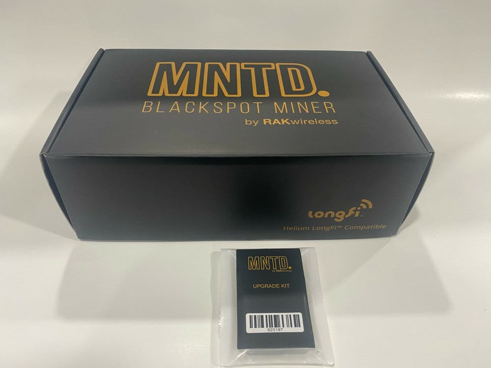 🔥BRAND NEW MNTD Helium Miner BLACKSPOT US915 HNT Hotspot, IN HAND READY TO SHIP