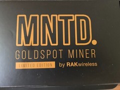 MNTD RAK Wireless Goldspot Helium Miner Hotspot US915 with upgraded 5db antenna