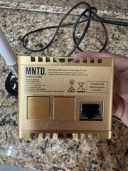 MNTD. Goldspot Miner (Limited Edition) by RAKwireless — Helium HNT Hotspot (NEW)