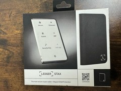 Ledger Stax 3.7″ E-Ink Crypto Hardware Wallet USB-C/Bluetooth — NEW