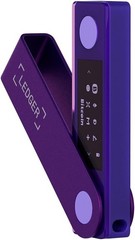 Ledger Nano X Secure Crypto Wallet | Bluetooth, Encrypted, iOS/Android, Amethyst