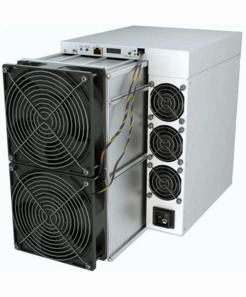 ASIC Cryptocurrency Mining Machine, Silver, Multi Cooling Fans