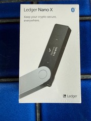 Ledger Nano X Cryptocurrency Bluetooth Hardware Wallet — Factory Sealed